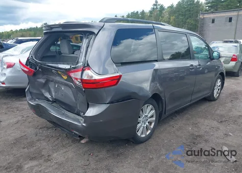 2017 Toyota Sienna Le 7 Passenger from USA, damaged, VIN 5TDJZ3DC5HS182934